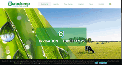 Desktop Screenshot of euroclampsrl.com